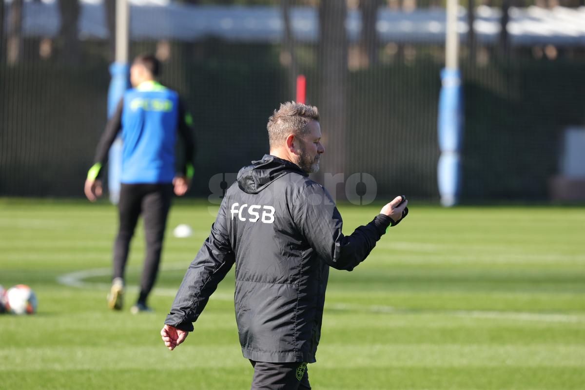 Antrenament FCSB în Antalya, 6 ianuarie 2025