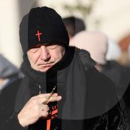 Gigi Becali la programul liturgic al sărbătorii Botezului Domnului la Catedrala Patriarhală. FOTO: Dumitru Angelescu (Libertatea / GSP)