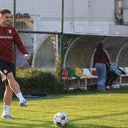 Antrenament Rapid în Antalya, Daniel Paraschiv FOTO: Ionuţ Iordache (GSP)