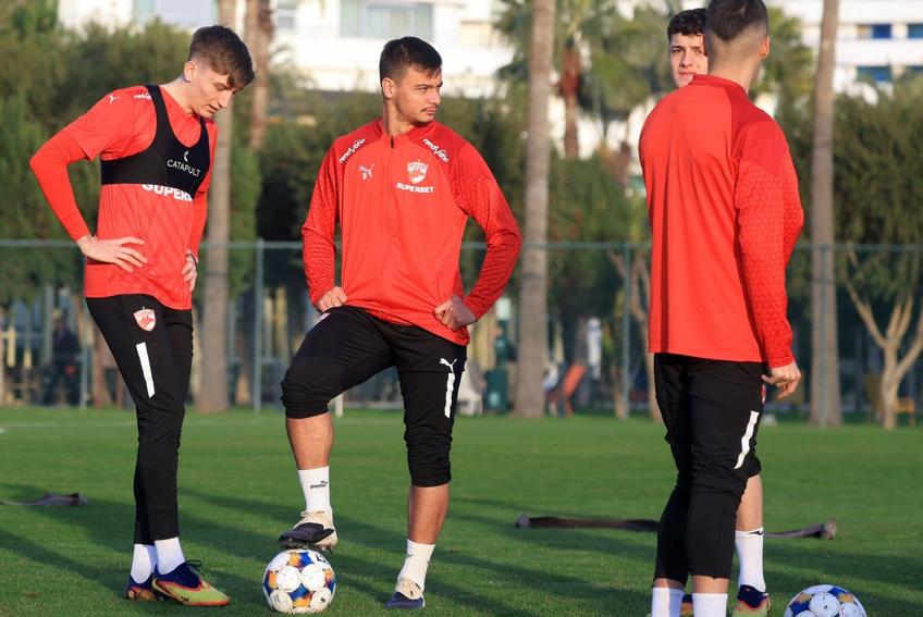 Valentin Țicu, la antrenament în Antalya