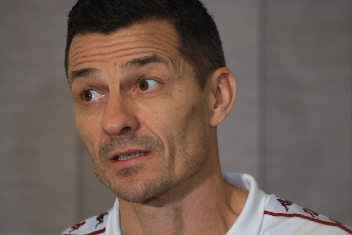 Costel Gâlcă, antrenorul Rapidului, conferință în Antalya