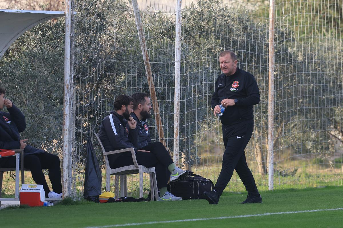 Hermannstadt - Kayserispor, meci nul la primul test din Antalya al băieților lui Dorinel Munteanu
