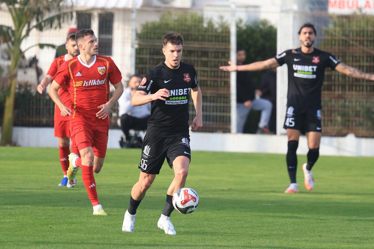 Hermannstadt - Kayserispor, meci nul la primul test din Antalya al băieților lui Dorinel Munteanu