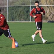 Antrenament Rapid în Antalya, Daniel Paraschiv FOTO: Ionuţ Iordache (GSP)