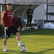 Antrenament Rapid în Antalya, Daniel Paraschiv FOTO: Ionuţ Iordache (GSP)