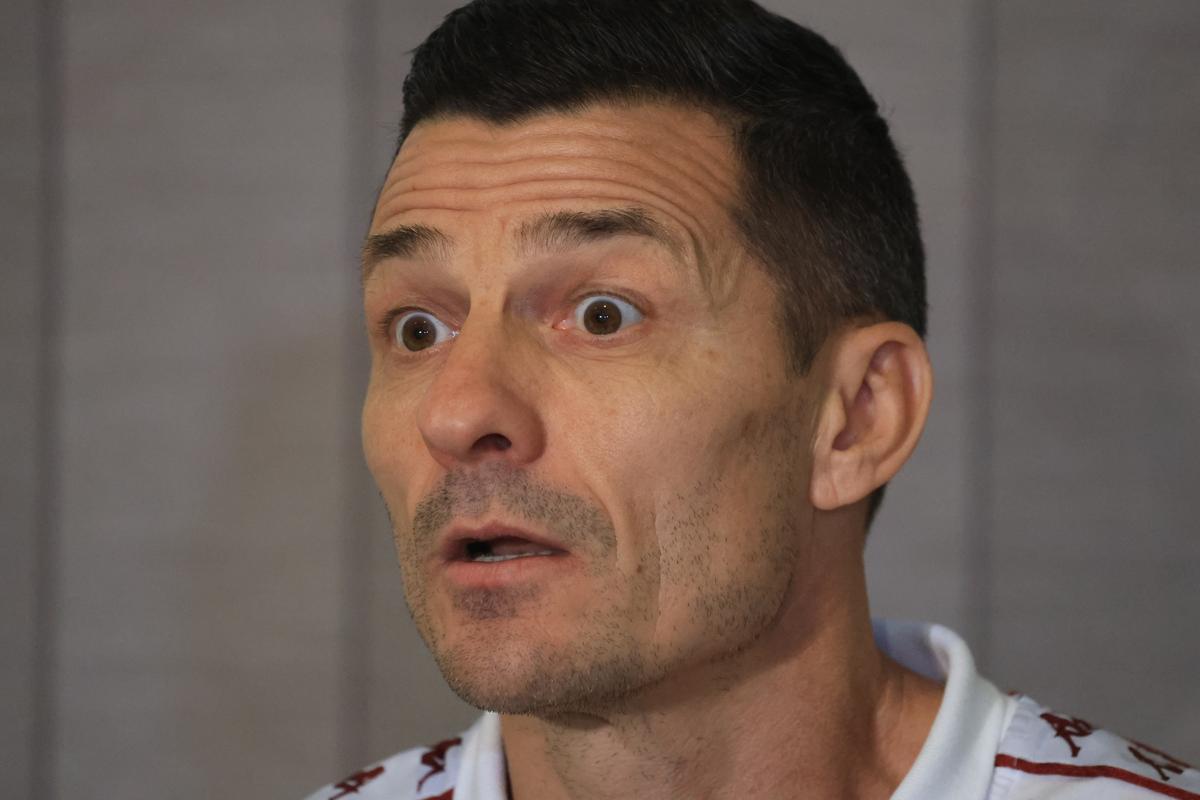 Costel Gâlcă, antrenorul Rapidului, conferință în Antalya