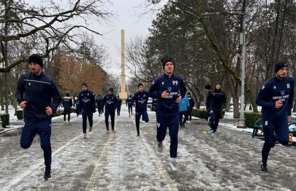 Antrenament ca în anii 2000 » Unde s-a pregătit echipa care visează la Superliga