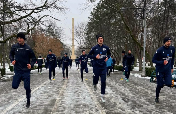 Antrenament ca în anii 2000 » Unde s-a pregătit echipa care visează la Superliga