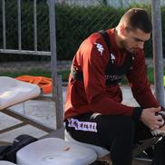 Antrenament Rapid în Antalya, Denis Ciobotariu FOTO: Ionuţ Iordache (GSP)