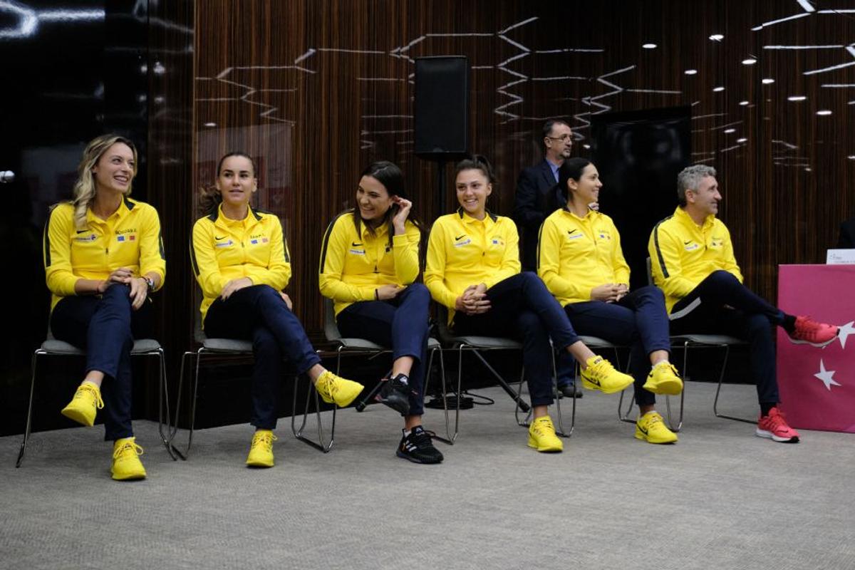 ROMÂNIA - RUSIA, FED CUP // VIDEO + FOTO S-a stabilit programul! „Tricolorele” au analizat înfruntarea de la Cluj