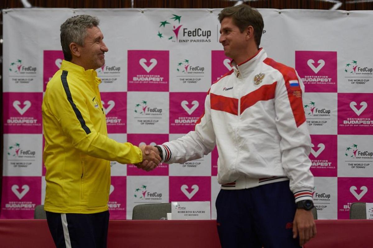 ROMÂNIA - RUSIA, FED CUP // VIDEO + FOTO S-a stabilit programul! „Tricolorele” au analizat înfruntarea de la Cluj