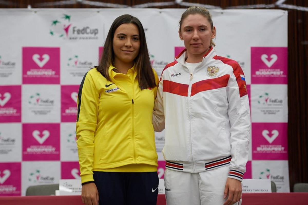 ROMÂNIA - RUSIA, FED CUP // VIDEO + FOTO S-a stabilit programul! „Tricolorele” au analizat înfruntarea de la Cluj