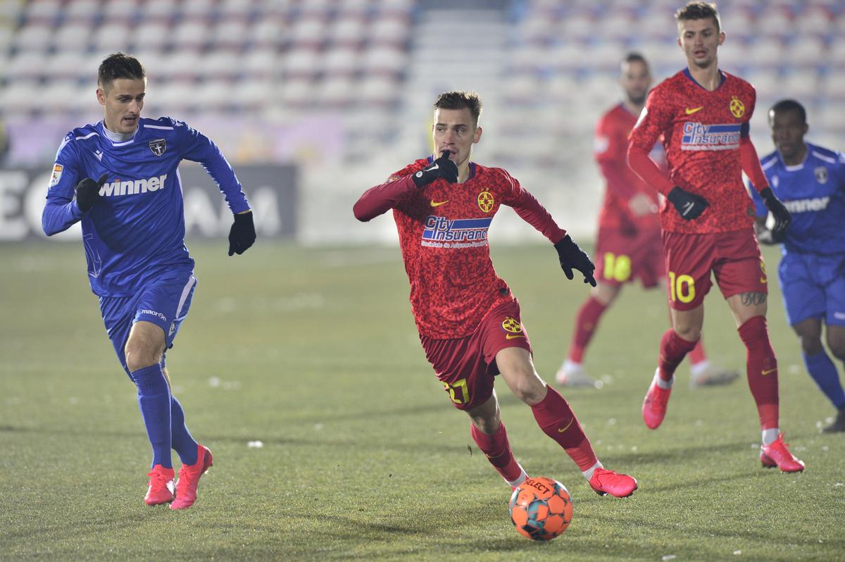 VOLUNTARI - FCSB 1-2 // NOTE GSP Darius Olaru și Florinel Coman au salvat-o pe FCSB » Cine a fost „repetentul” din echipa lui Vintilă
