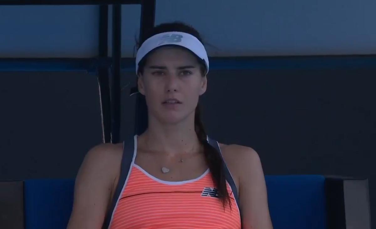 Sorana Cîrstea, criză de nervi la adresa antrenorului Adrian Cruciat