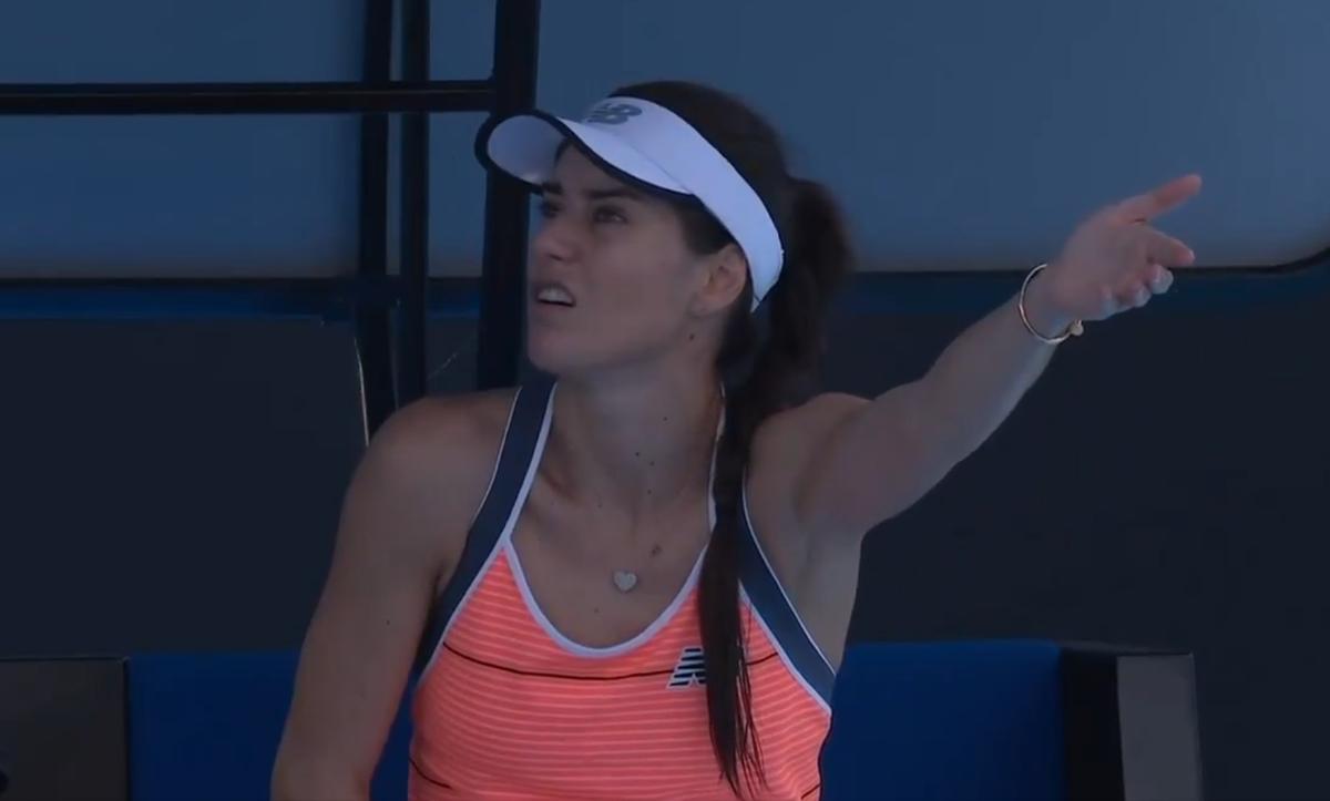 Sorana Cîrstea, criză de nervi la adresa antrenorului Adrian Cruciat