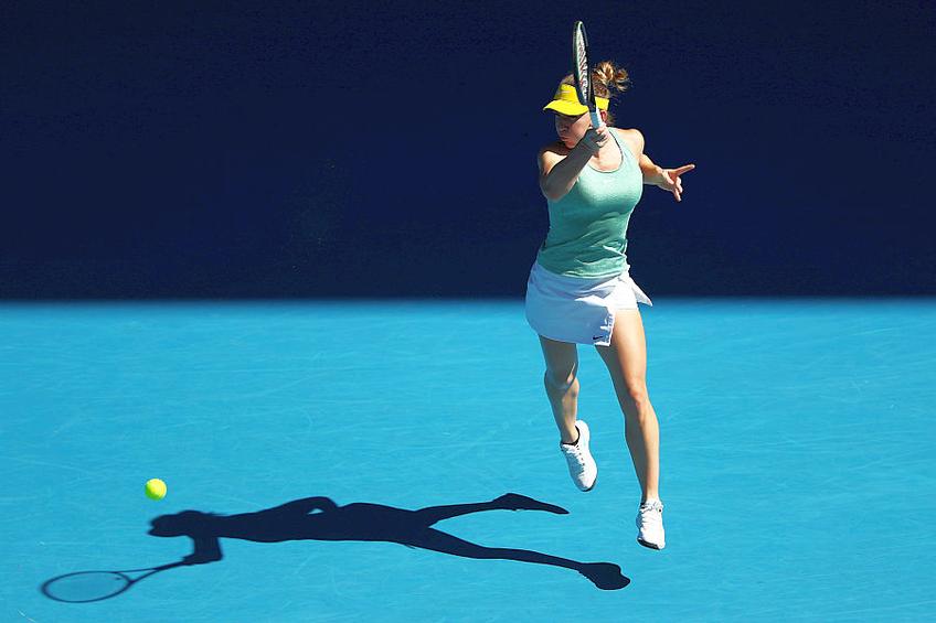 Simona Halep (29 de ani, 2 WTA) se pregătește de Australian Open //FOTO: Guliver/GettyImages