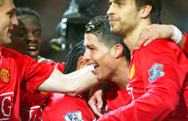FOTO Pique, coleg cu Cristiano Ronaldo și Raul, coechipier cu Neuer » 10 „perechi” de fotbaliști despre care ai uitat că au jucat împreună