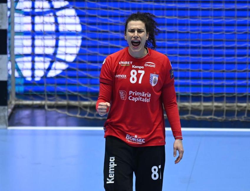 Jelena Grubisici, îngerul CSM-ului cu Esbjerg FOTO Raed Krishan