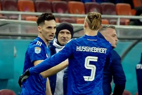 Bălan a deschis scorul în FCSB - FCU Craiova 0-1 // foto: captură Telekom Sport