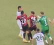 Pumni și picioare în derby! Scene uluitoare: după 14 minute de scandal, arbitrul a fluierat finalul mai devreme
