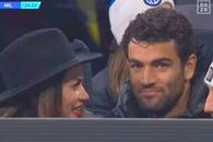 „Cuplul anului” » Matteo Berrettini, surprins la Inter - Milan cu fosta soție a unui star din fotbal