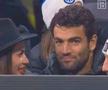 Matteo Berrettini (26 de ani, 22 ATP) și partenera Melissa Satta (36 de ani) au fost prezenți duminică în tribunele arenei San Siro la meciul dintre Inter și AC Milan, scor 1-0.