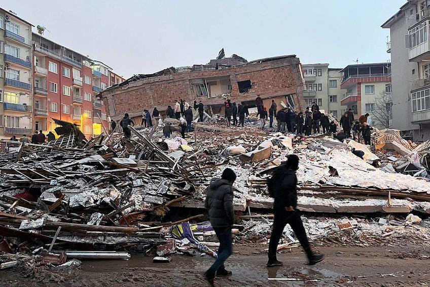 Urmările cutremurelor de astăzi din Turcia // sursă foto: Imago Images