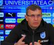 Eugen Neagoe (55 de ani), antrenorul oltenilor, crede că „centralul” Andrei Chivulete (36 de ani) a greșit la penalty-ul dictat în prima repriză.