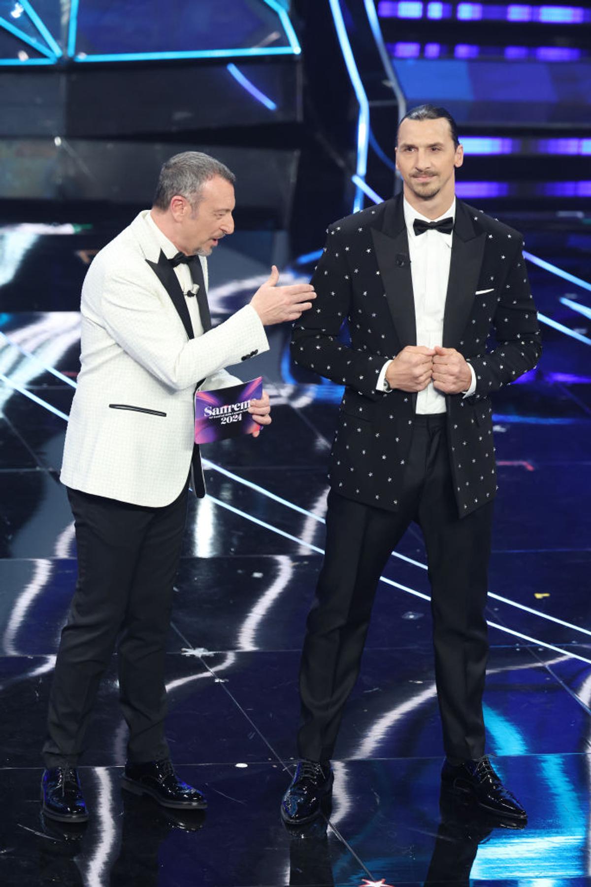 Zlatan Ibrahimovic, show la Festivalul de la Sanremo: „Ce mai cauți aici, câți ani ai?”