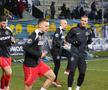 Jucătorii la încălzire, înainte de Petrolul - FCSB/ Foto: Ionuț Iordache GSP.