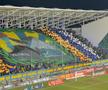 Scenografia afișată de Petrolul la meciul cu FCSB/ Foto: Andrei Furnigă GSP