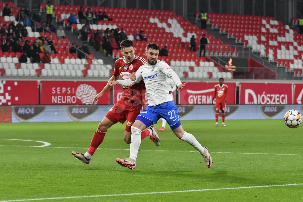 Sepsi - Farul 1-0. Aniversare fără „artificii” pentru Hagi! Covăsnenii iau 3 puncte mari și pun presiune pe Rapid