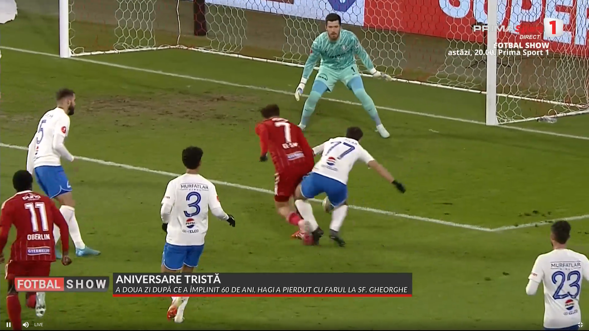 Penalty-ul primit de Sepsi cu Farul