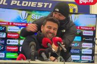 Moment interzis minorilor în conferința lui Adrian Mutu » A intrat peste antrenor: „Bă...”
