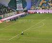 Sute de copii, pe teren la pauza meciului Petrolul - FCSB / Foto: Andrei Furnigă GSP
