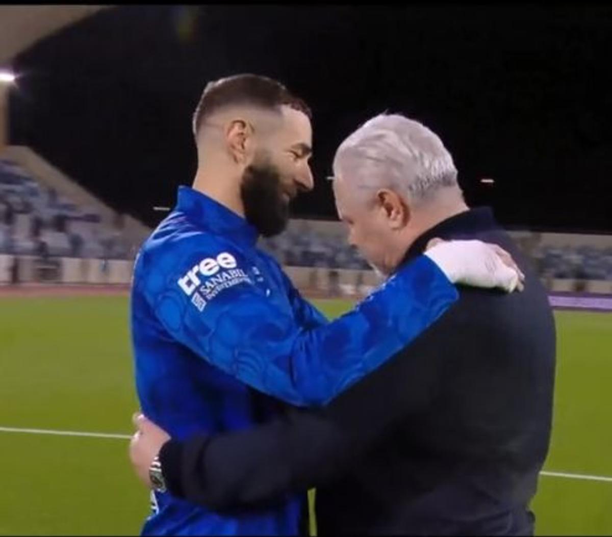 Marius Șumudică și Karim Benzema