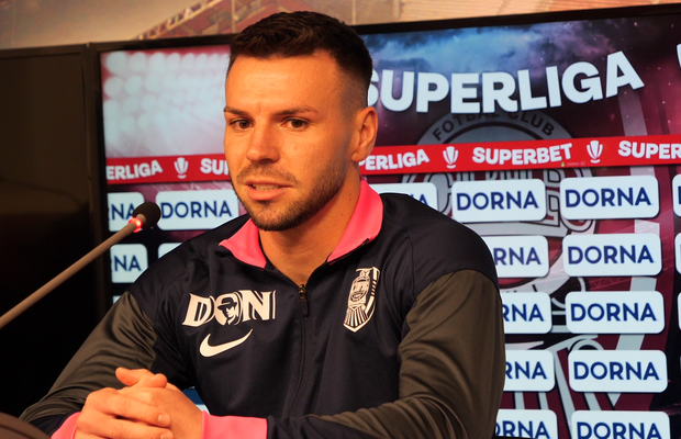 Cel mai în formă jucător de la CFR Cluj își pune rivala în gardă: „Vrem a șaptea victorie la rând”