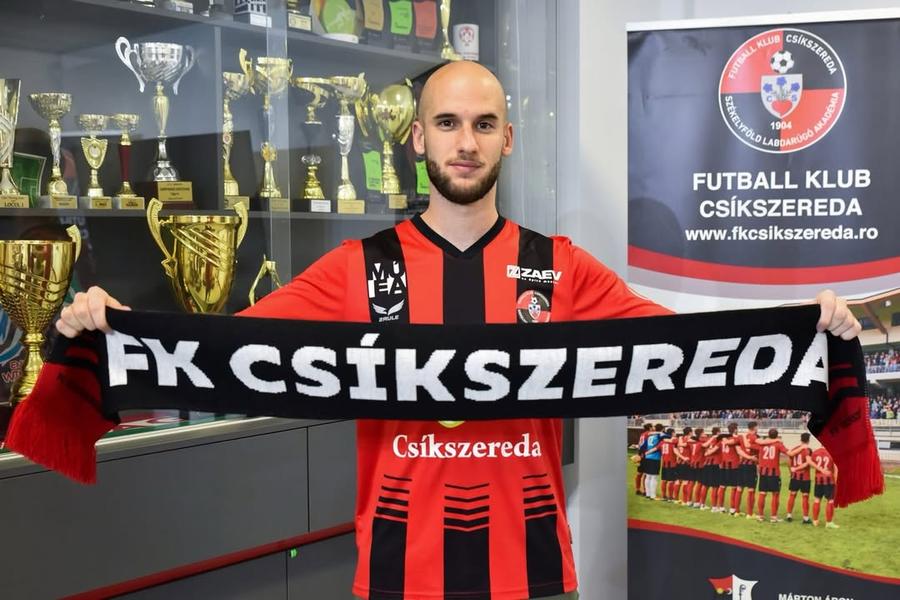 Csikszereda l-a prezentat oficial pe Matyas Tajti // FOTO: Instagram Jucător crescut în academia Barcelonei, prezentat oficial în Superliga