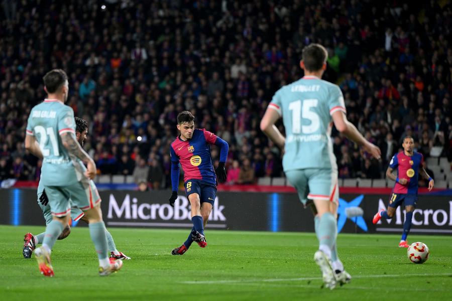 Imagini de la duelul din semifinalele din 2025 Barcelona, duel tare în semifinalele Cupei Spaniei » Tabloul complet al meciurilor