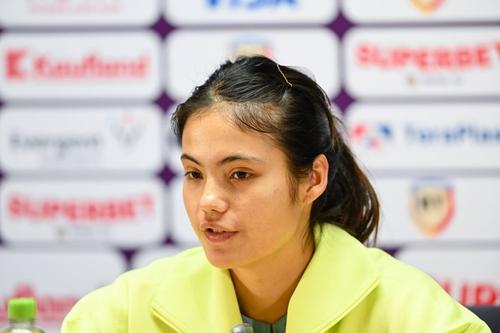 Emma Răducanu, conferință de presă în BTarena/Foto: Imago Images