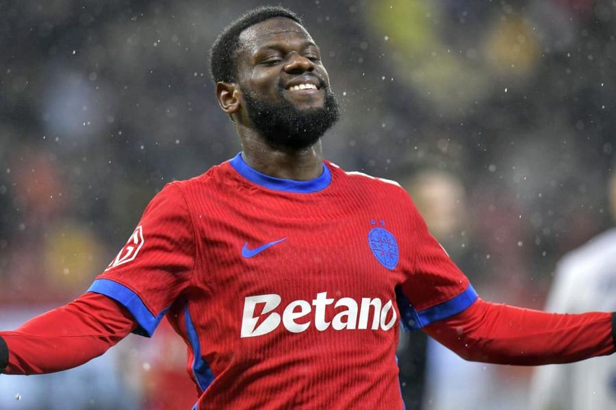 Mamadou Thiam, în FCSB - FC Botoșani // FOTO: Cristi Preda (GSP.ro) „Executat” de Becali, Mamadou Thiam e așteptat să semneze în Superliga