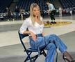 Toți ochii pe ea la interviuri! » Reporterița care a „înnebunit” fanii din Euroliga: „Nu sunt multe ca ea!”