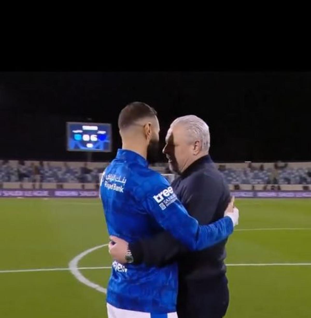 Marius Șumudică și Karim Benzema