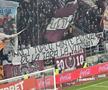 Mesajele afișate de galerii la Rapid - Petrolul