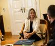 Anna Bondar, în vizită oficială la Peter Szijjarto, ministrul maghiar al afacerilor externe și comerțului/Foto: Facebook (Peter Szijjarto)