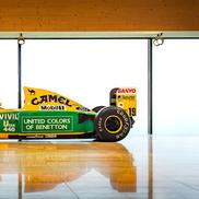 Benetton B192, monopostul cu care Michael Schumacher a obținut prima victorie, vândut pentru 5 milioane de euro /  foto: broadarrowauctions.com