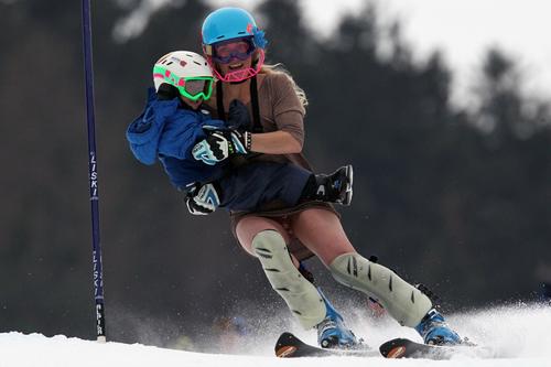 Sarah Schleper și Lasse Gaxiola în 2011 la Lienz FOTO Imago Images