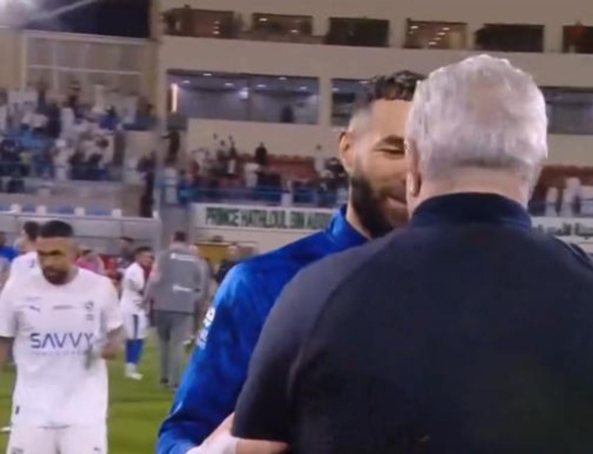 Marius Șumudică și Karim Benzema