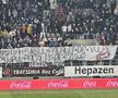 Mesajele afișate de galerii la Rapid - Petrolul