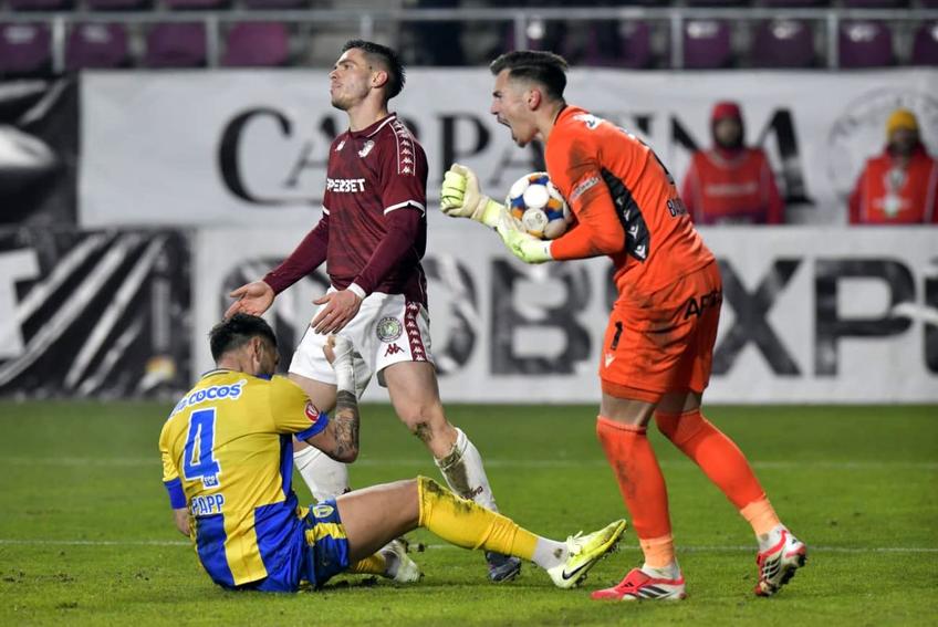 Raul Bălbărau a fost cel mai bun din Rapid - Petrolul // foto: Cristi Preda